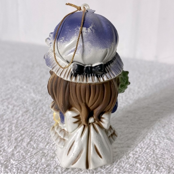 Vintage Holly Hobbie Hard Plastic Christmas Ornament - Picture 3 of 11